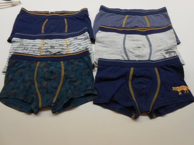 6 boxershorts jongen 8-10 jaar TEX samen 0,5 euro, Kinderen en Baby's, Kinderkleding | Maat 128, Nacht- of Onderkleding, Gebruikt