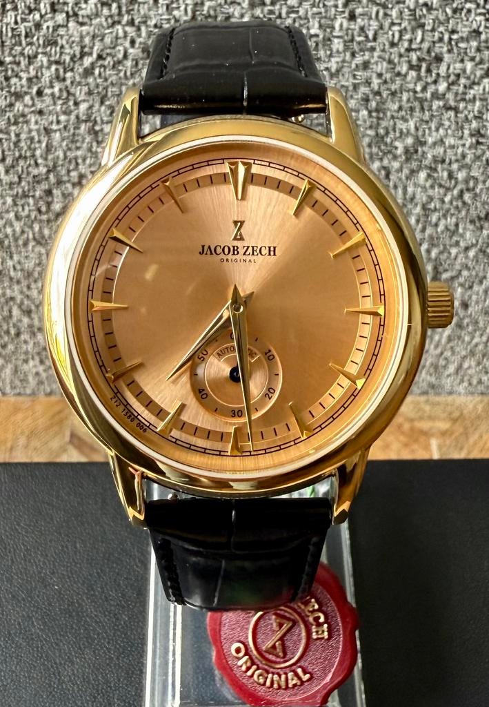 AUTOMATIQUE JACOB ZECH GENÈVE VAUT699€! 💯%NOUVEAU !, Enlèvement ou Envoi, Neuf