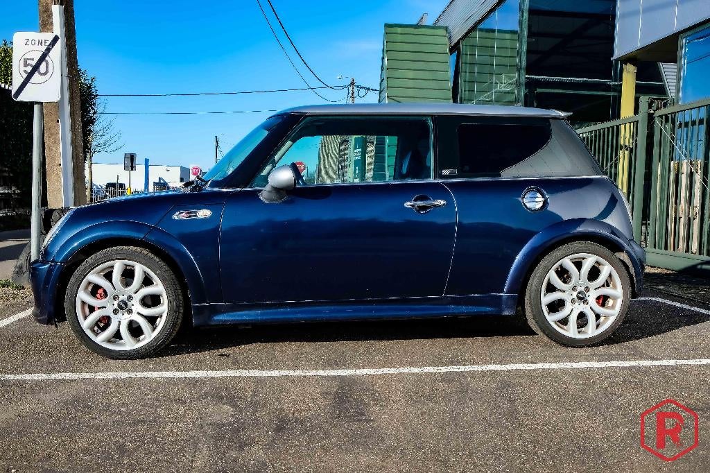 Mini Cooper S Checkmate 170 ch Xénon HarmanKardon Euro4, Cuir, Entreprise, Boîte manuelle, Bleu