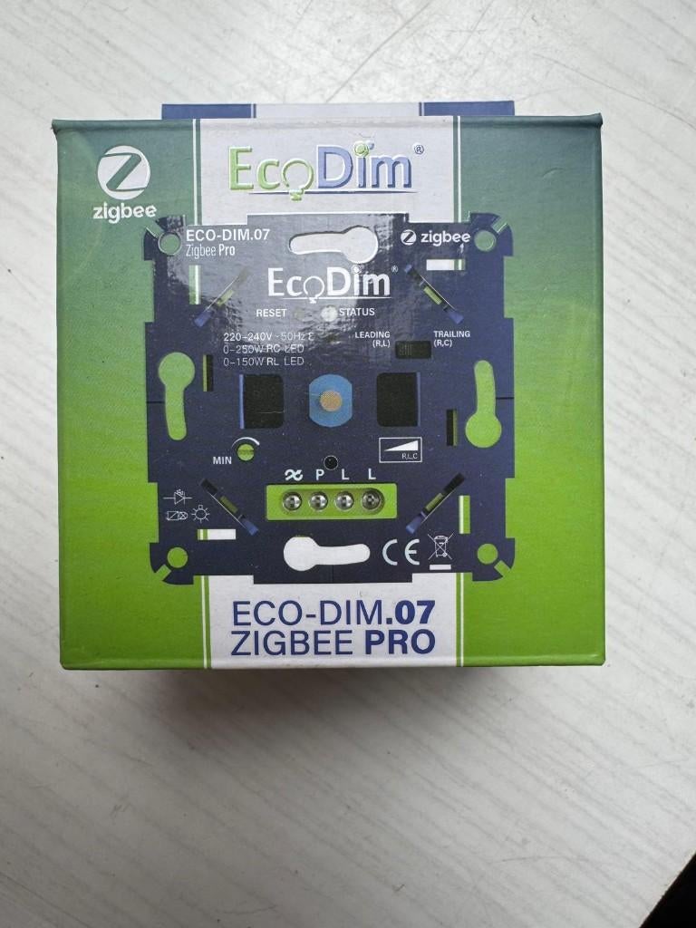 Dimmer Smart EcoDim 07 Zigbee pro Niko, Ophalen, Nieuw, Schakelaar
