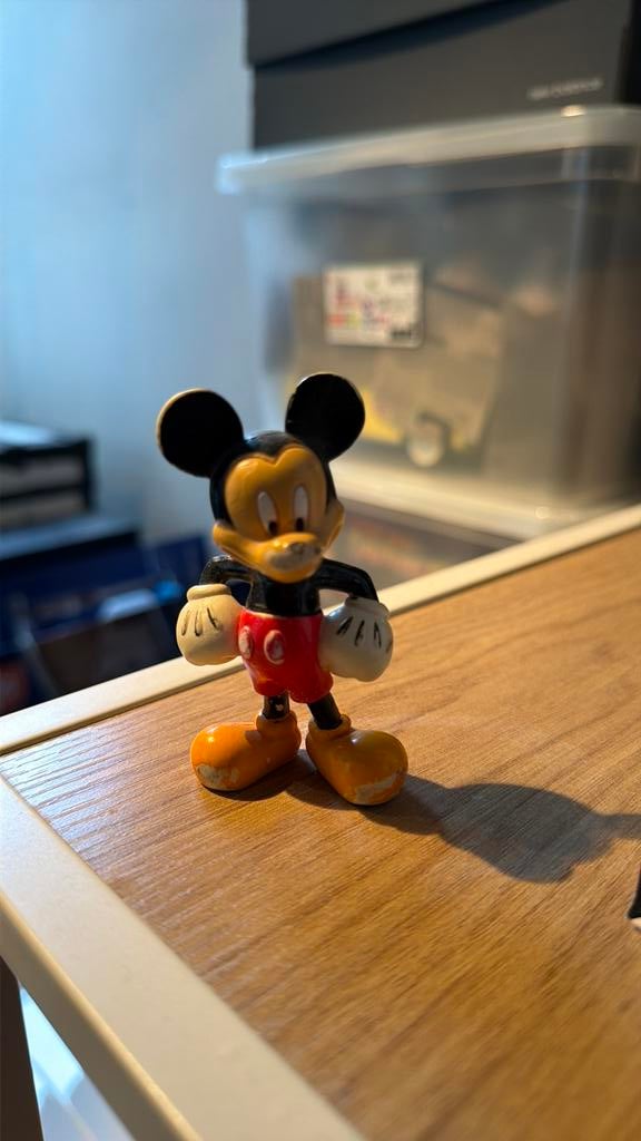 Mickey mouse beeldje, Ophalen, Mickey Mouse, Gebruikt, Beeldje of Figuurtje