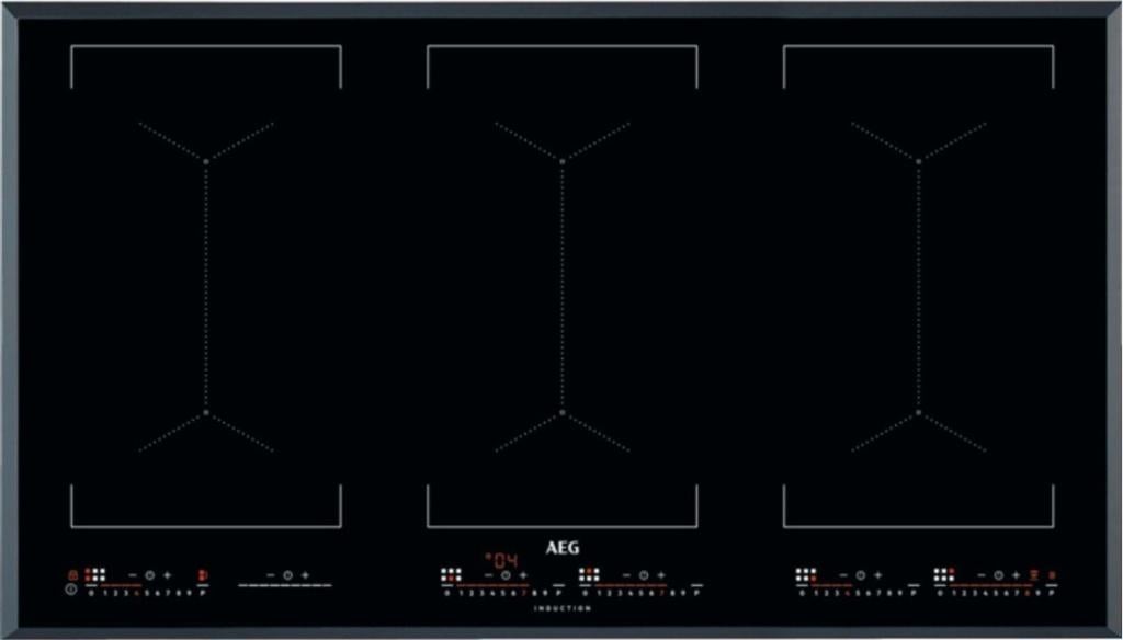 Tacque AEG IKE96654FB NEUF, Noir, 5 zones, induction, 90cm, Elektronische apparatuur, Kookplaten, Ophalen, Nieuw, Inductie, 5 kookzones of meer