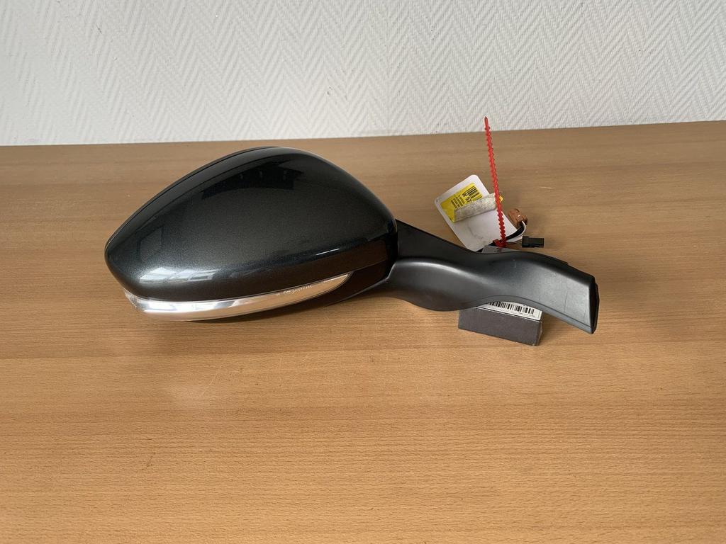 buitenspiegel rechts peugeot 208 I 2013 - 2018 grijs, -, Utilisé, -, Peugeot