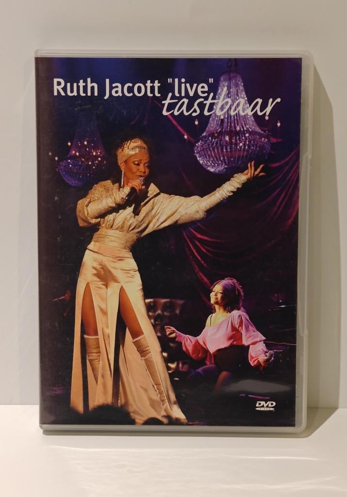 Ruth Jacott Live Tastbaar theatershow soul pop jazz dvd, Alle leeftijden, Ophalen of Verzenden, Zo goed als nieuw, Muziek en Concerten