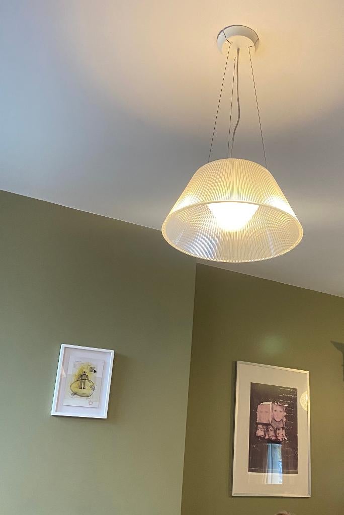 Flos Romeo Moon S2 hanglamp, ontworpen door Philippe Starck, Antiquités & Art, Art | Objets design, Enlèvement