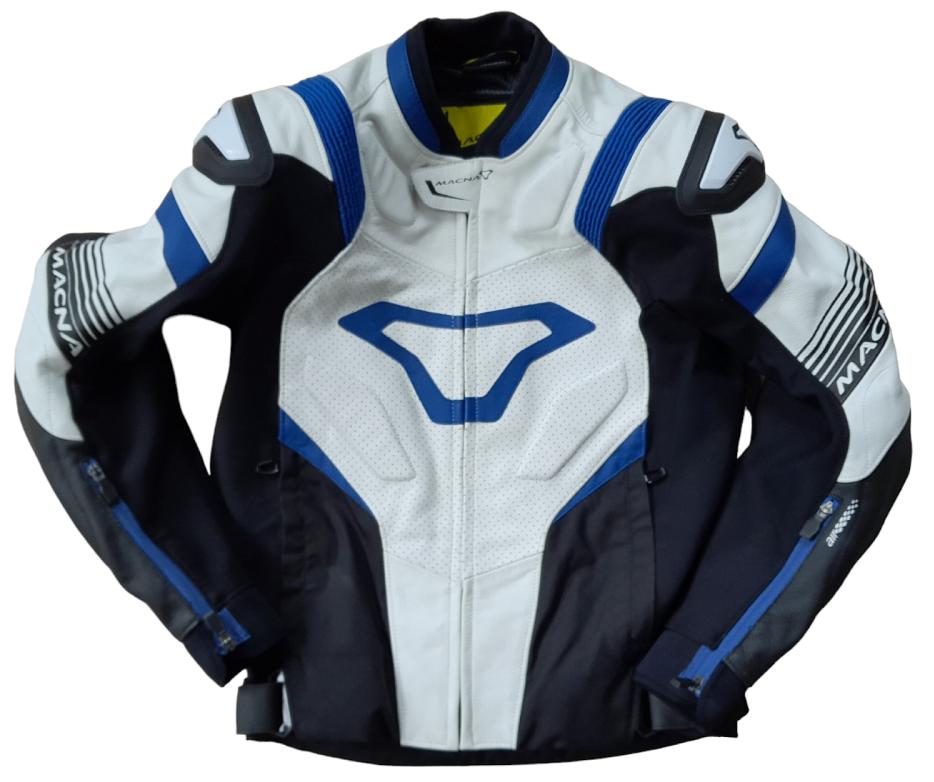 Veste de moto de sport Macna Ripper pour homme - M (= EU50), Seconde main, Enlèvement ou Envoi, Manteau | cuir, Hommes