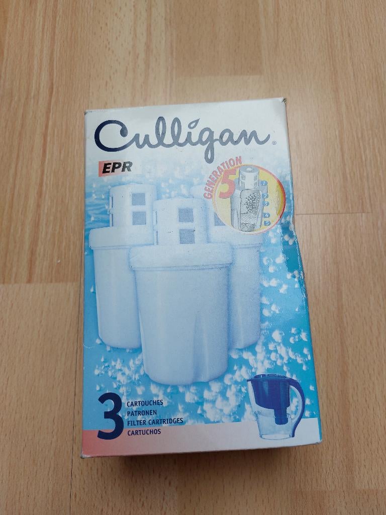 Cartouches filtre charbon carafe eau Culligan, Enlèvement