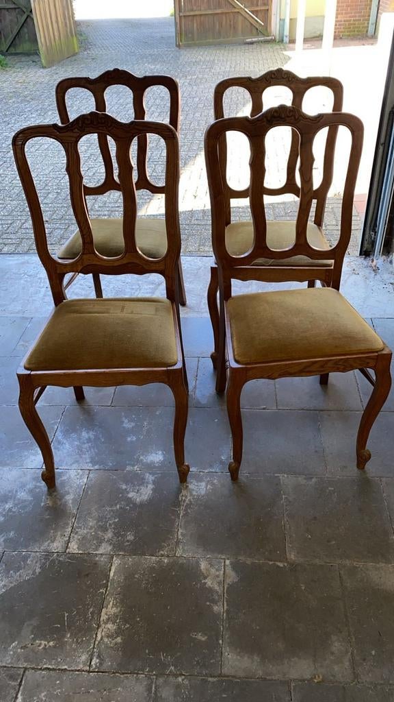4 stoelen, Antiek en Kunst, Ophalen