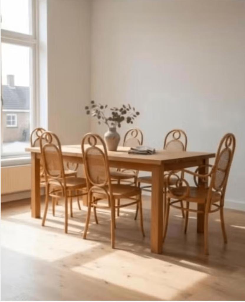 6 thonet stoelen, Huis en Inrichting, Stoelen, Ophalen, Gebruikt