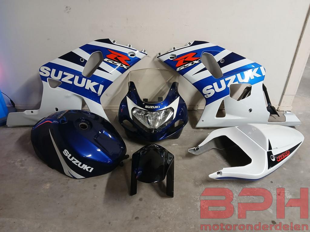 Kappenset / kuipset + tank Suzuki GSX-R 600 K1 K2 K3 2000 t/, Motos, Pièces | Suzuki, Utilisé, Enlèvement