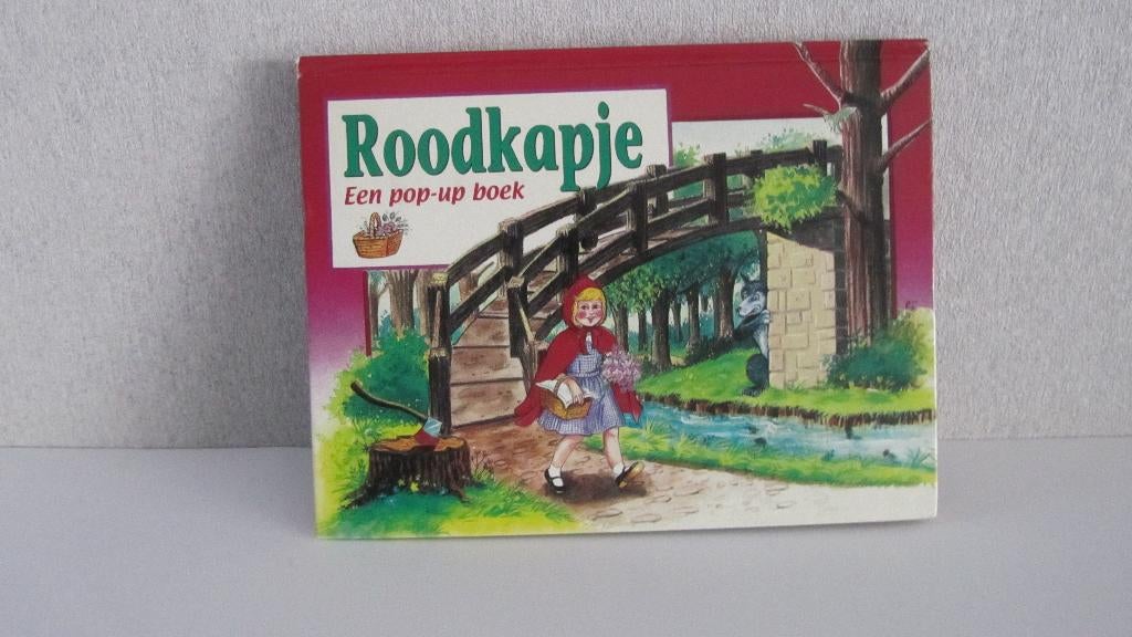 Pop-up sprookjesboeken Roodkapje en Goudlokje, Boeken, Ophalen, Zo goed als nieuw