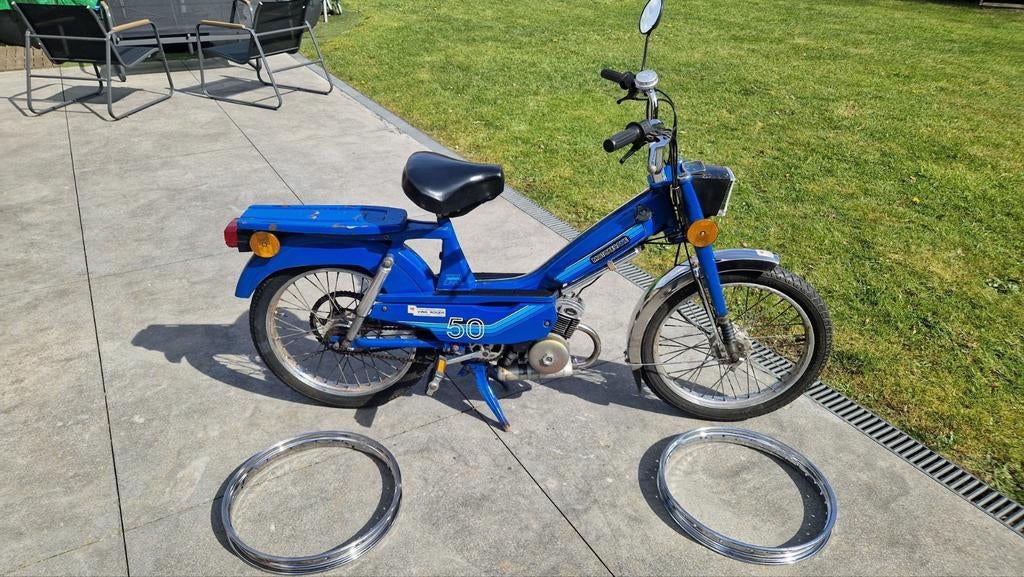 Motobecane 50v, Enlèvement