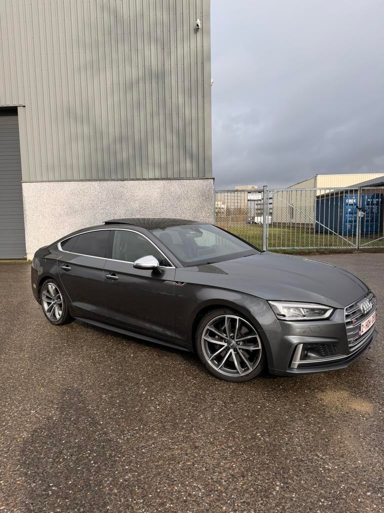 Audi S5 Sportback 3.0 TFSI Quattro, Autos, Audi, Cuir, Argent ou Gris, Achat, Euro 6