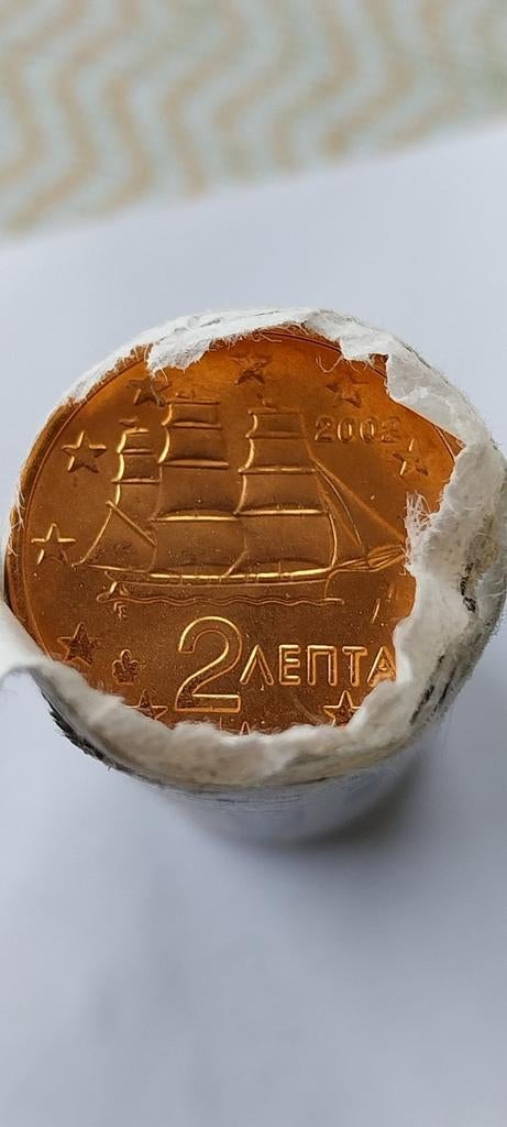 Grèce 2 cents 2002 unc, Timbres & Monnaies, Monnaies | Europe | Monnaies euro, Enlèvement ou Envoi, Grèce, 2 centimes, Monnaie en vrac