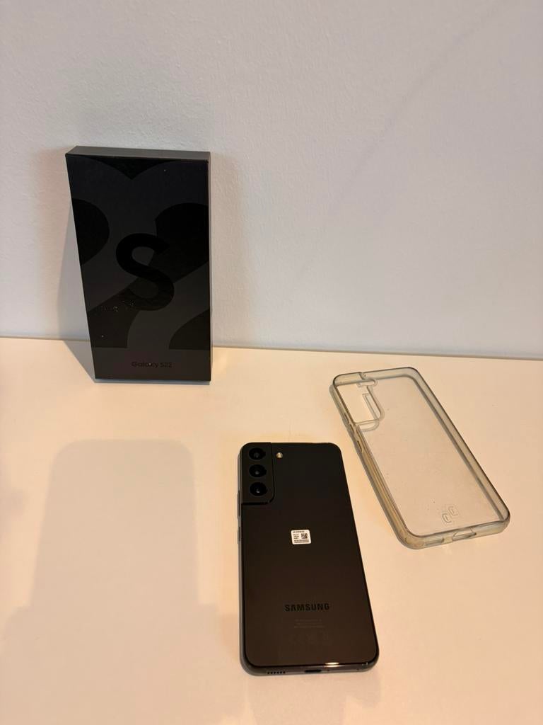 Samsung Galaxy S22 – Excellent état + coque + boîte, Enlèvement ou Envoi, Comme neuf, Galaxy S22