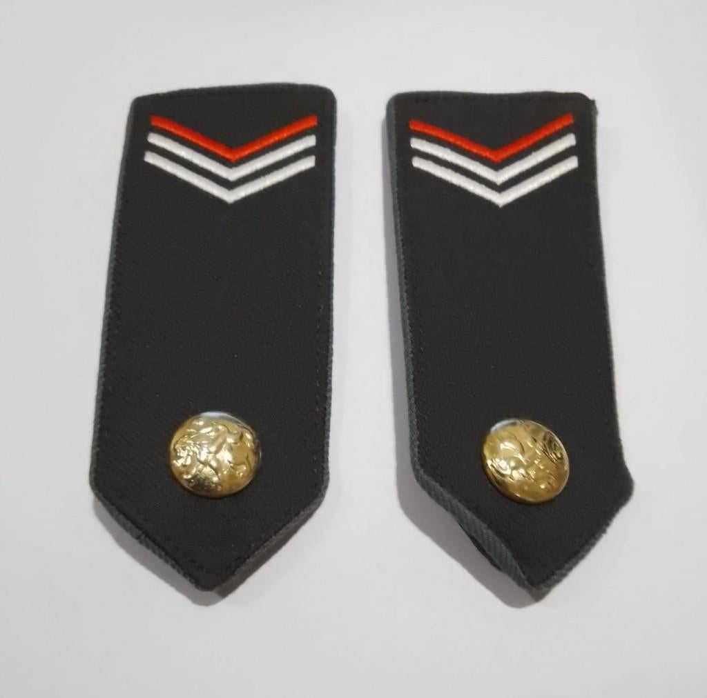 Epaulettes correspondent au grade de Caporal-chef, Collections, Enlèvement ou Envoi, Armée de terre, Emblème ou Badge