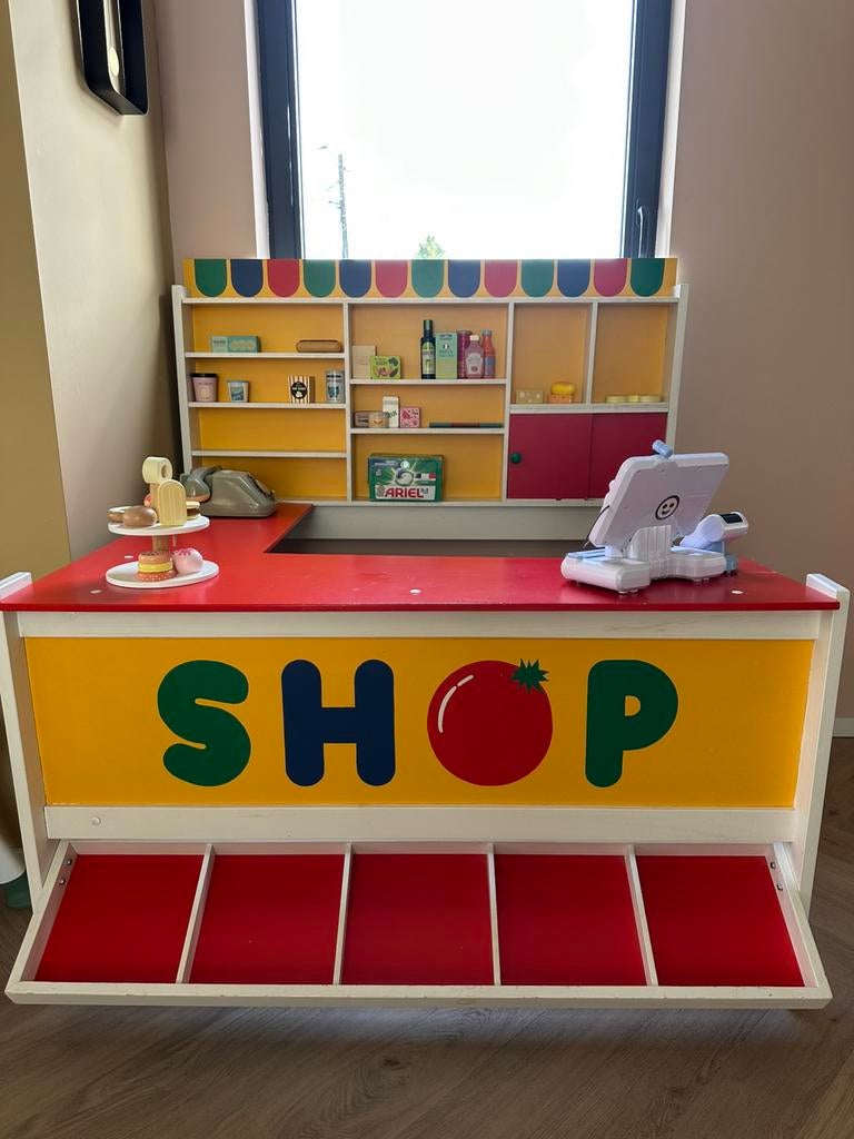 Speelgoedwinkel met accessoires, Ophalen, Gebruikt