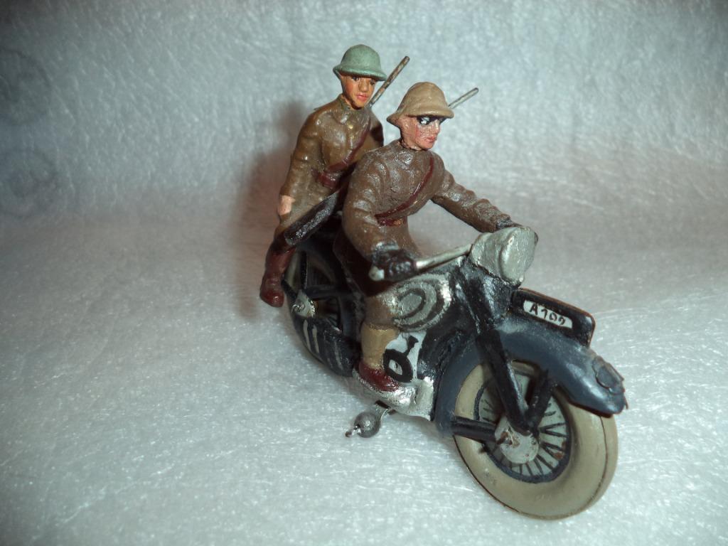 Lineol motor Belgische Soldaten, Ophalen of Verzenden