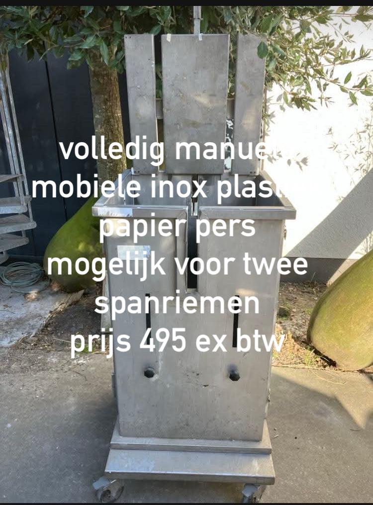 presse manuelle en inox, Enlèvement, Comme neuf