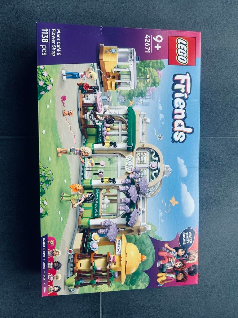 Lego 42671 Cafe des plantes et kiosque à fleurs, Enlèvement ou Envoi, Neuf, Lego