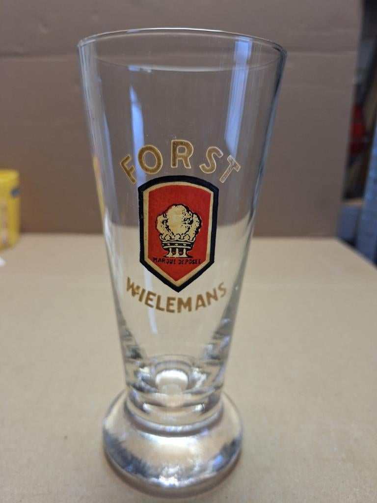 1 ancien verre forst wielemans (2dispo), Collections, Enlèvement ou Envoi