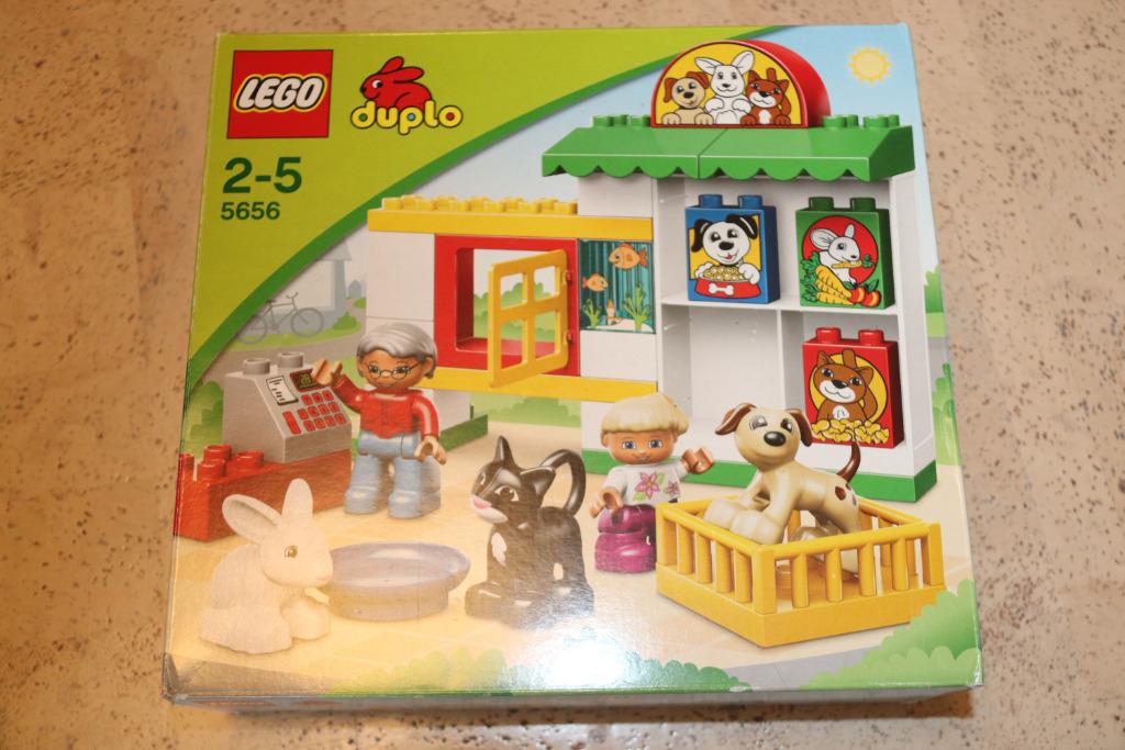lego duplo 5656 dierenwinkel, Ophalen of Verzenden, Gebruikt, Complete set, Duplo