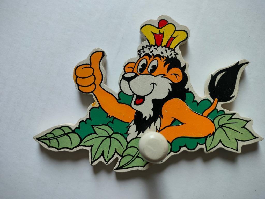 🦁 Porte-manteau Bellewaerde étiquette de prix originale BEF, Collections, Marques & Objets publicitaires, Comme neuf, Ustensile