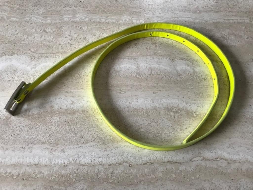 Nieuwe fluo riem / ceintuur - 1m (nr2450), Enlèvement ou Envoi, Neuf, Autres couleurs, 90 à 100 cm