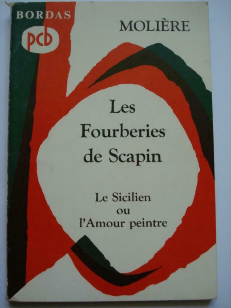 2.Molière Les fourberies de Scapin Le Sicilien ou l'Amour pe, Livres, Art & Culture | Danse & Théâtre, Utilisé, Théâtre, Envoi
