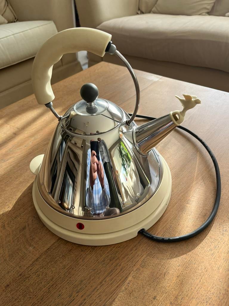 Alessi electrische waterkoker, 1 à 2 litres, Enlèvement ou Envoi, Neuf, Inox