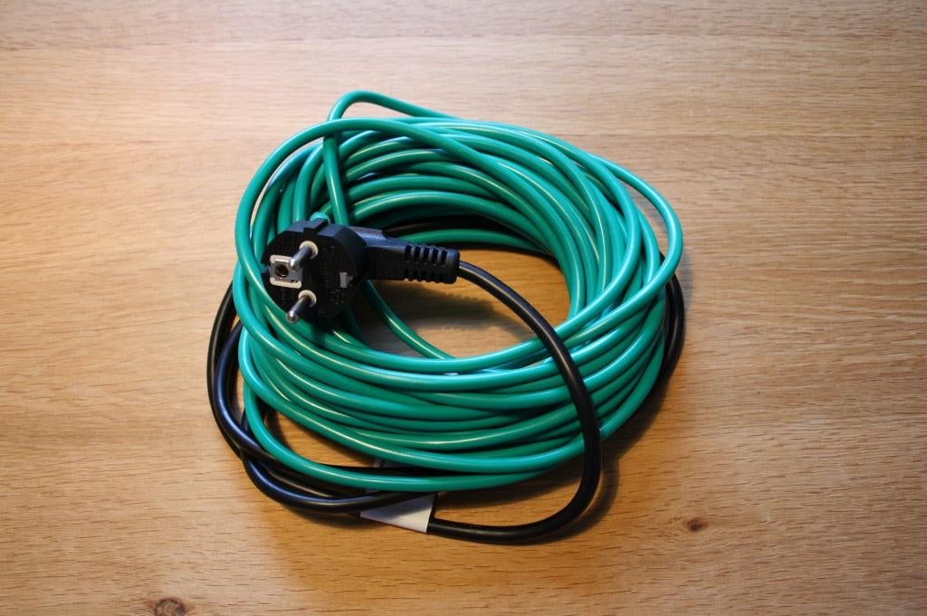 Elektrische verwarmingskabel 12/10 Meter vorstbescherming, Ophalen of Verzenden, Nieuw