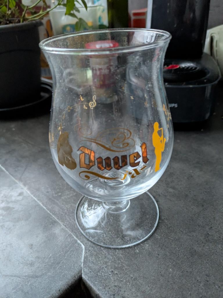 Duvel jazz glas, Collections, Enlèvement ou Envoi, Comme neuf, Verre ou Verres, Duvel