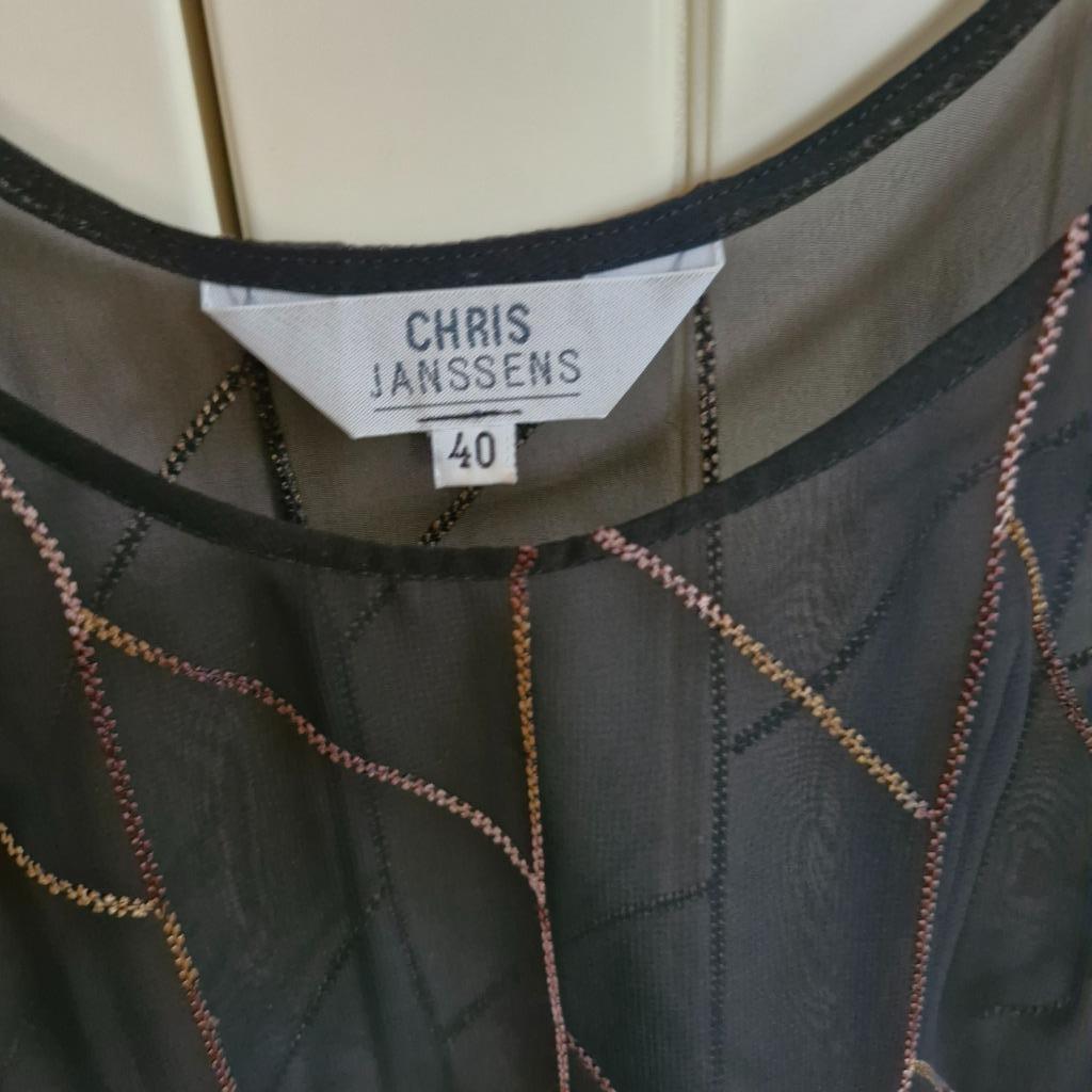 rok en topje CHRIS Janssens, Ophalen of Verzenden, Zo goed als nieuw, Maat 38/40 (M), Zwart
