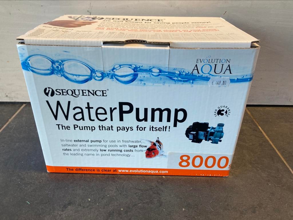 Pompe de bassin Séquence 8000S, Enlèvement ou Envoi, Neuf, Pompe de bassin