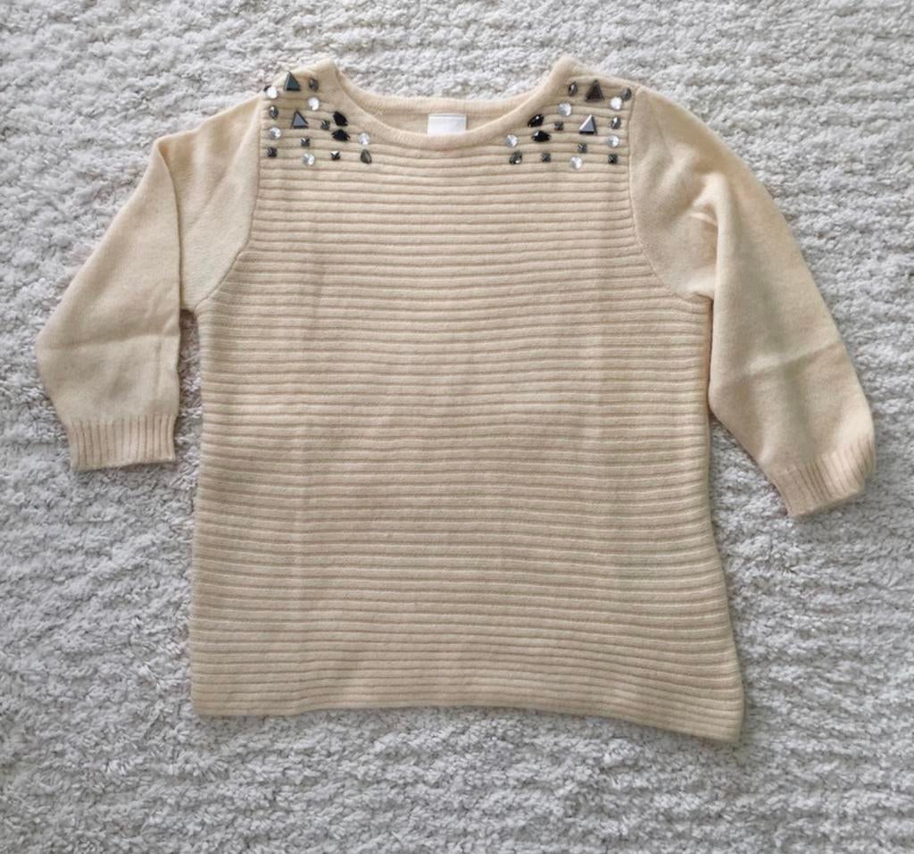 Trui Vila, Kleding | Dames, Maat 38/40 (M), Beige, Vila, Ophalen of Verzenden