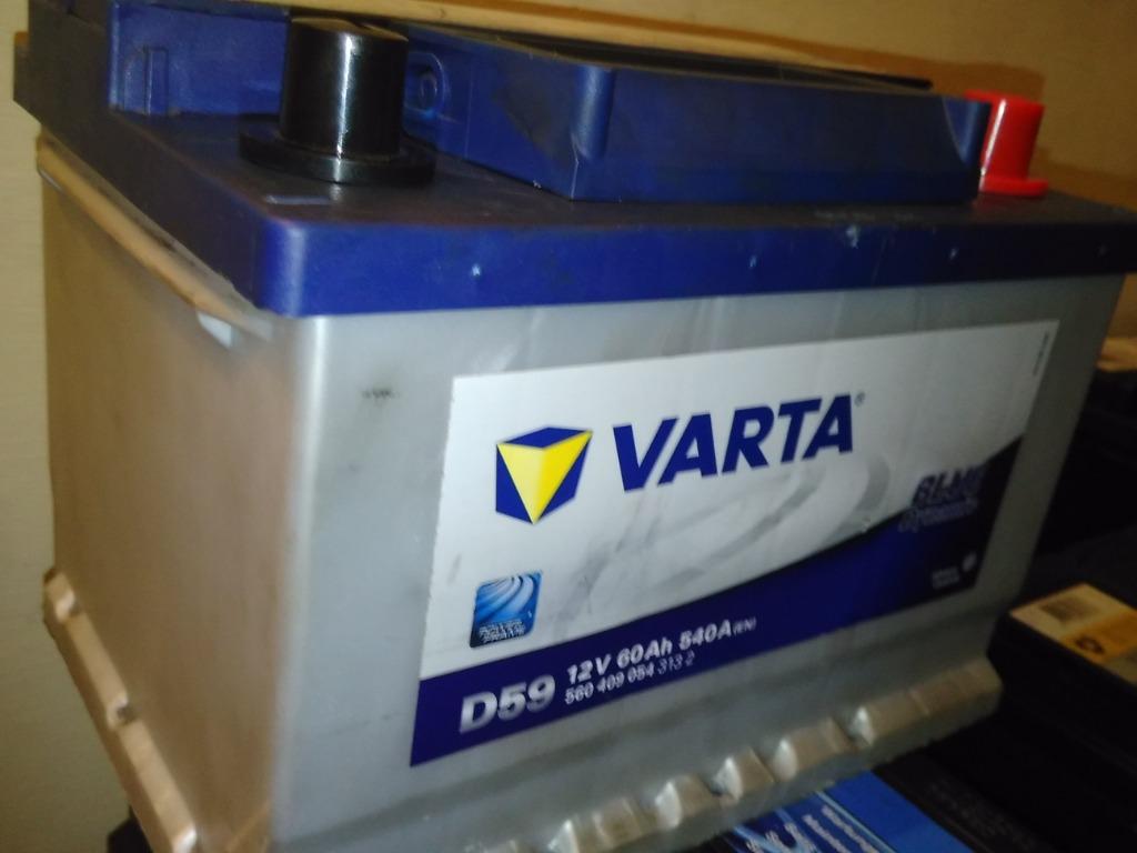 Batterie VARTA 12V 60Ah, Enlèvement, Utilisé, BMW