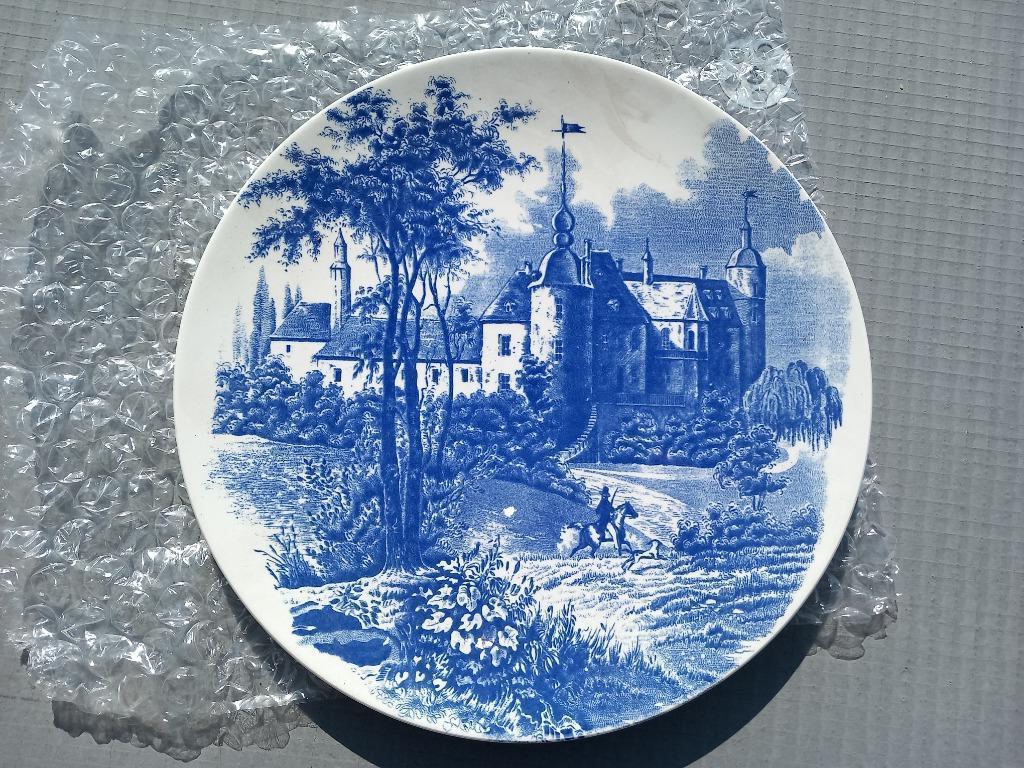 Assiette boch delfts, Enlèvement