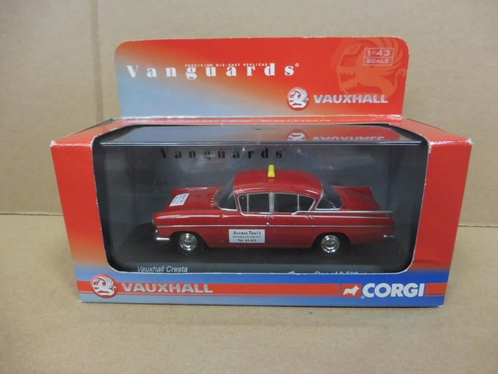 1:43 Vanguards VA06409 Vauxhall Cresta Access Taxi's 1957, Ophalen of Verzenden, Zo goed als nieuw, Auto, Vanguards