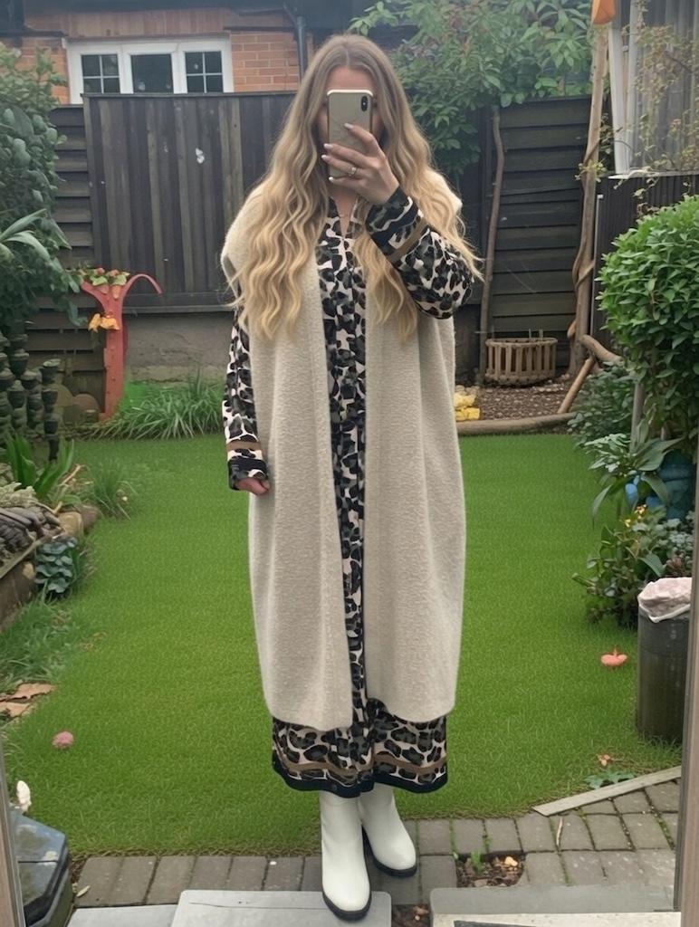 Lange vest K-Design maat 3 105 euro, K-design, Overige kleuren, Verzenden, Maat 46/48 (XL) of groter