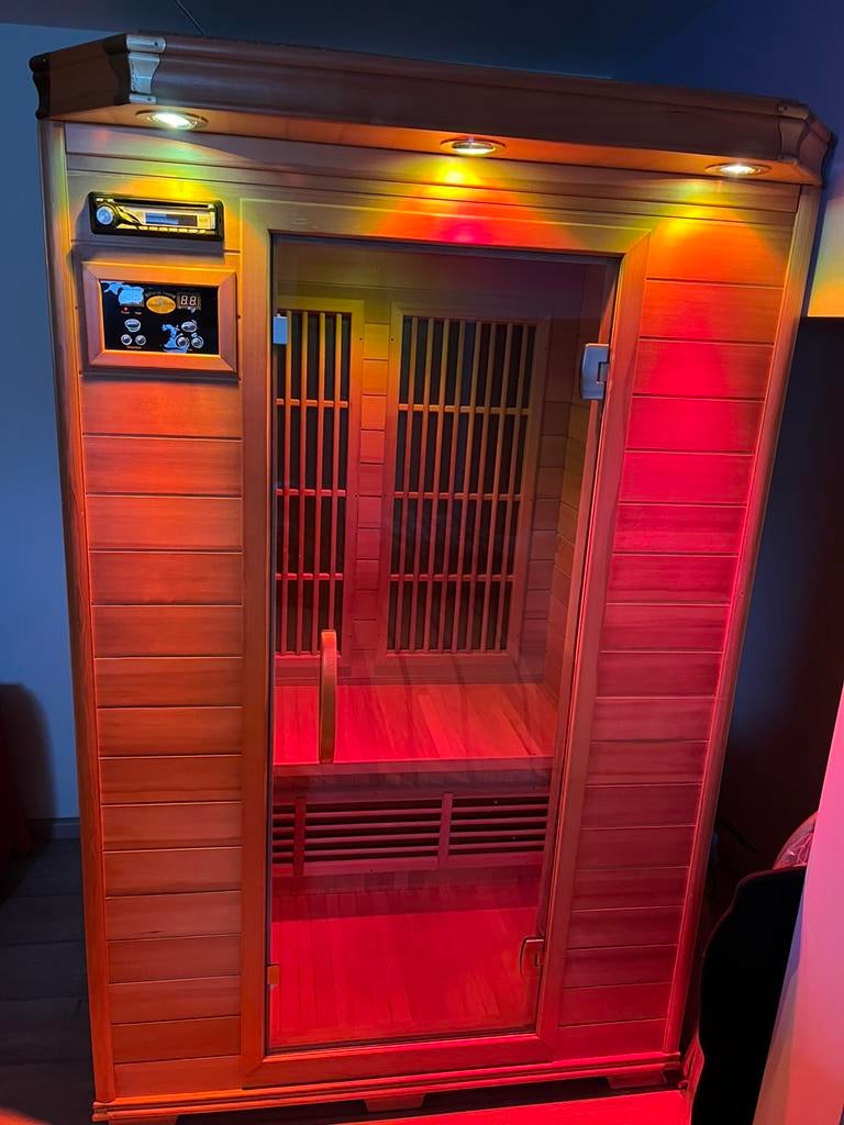 Infrarood cabine 2 personen, Ophalen, Zo goed als nieuw, Infrarood