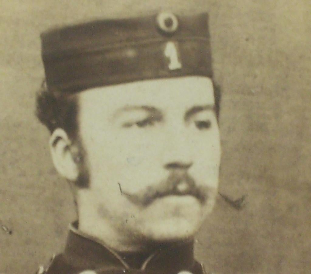 Photo argentique de studio 1 Li  infanterie belge camenbert, Verzenden, Landmacht, Foto of Poster