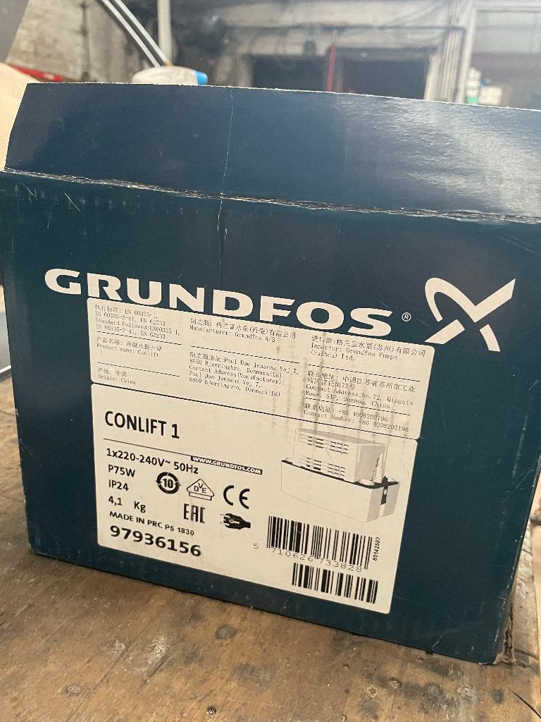 Pompe de relevage Grundfos CONLIFT 1, Enlèvement, Neuf