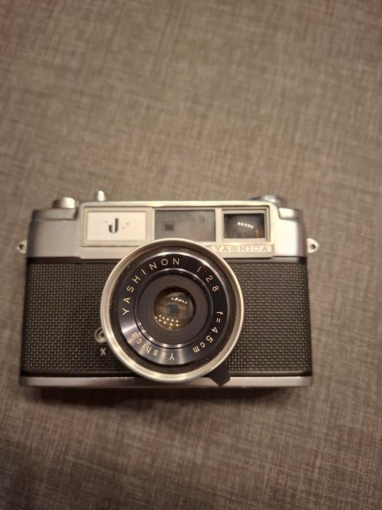 Fototoestel Yashica 35 J, Ophalen of Verzenden, Gebruikt, Overige Merken