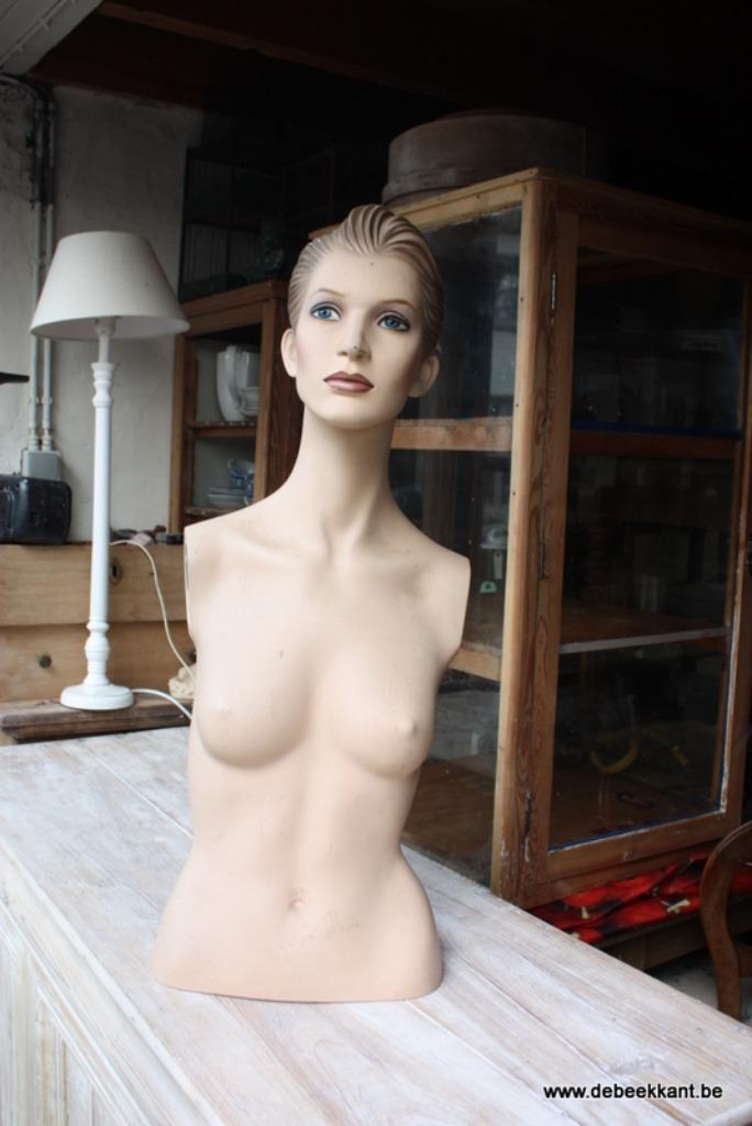 Retro vintage mannequin paspop kunststof, Verzamelen, Ophalen of Verzenden
