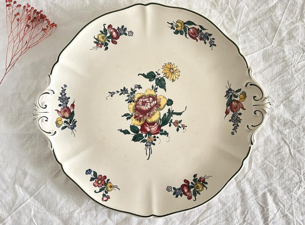 Plat à anses Villeroy & Boch Alt Strasbourg, Antiek en Kunst, Ophalen of Verzenden