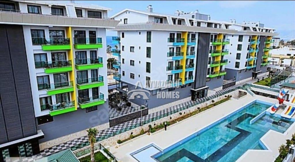 À 150 mètres de la mer, infrastructures complètes, 85 m², Ville, Turquie, Appartement