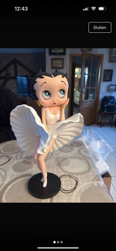 Betty boop, Verzamelen, Beelden en Beeldjes, Ophalen of Verzenden, Zo goed als nieuw