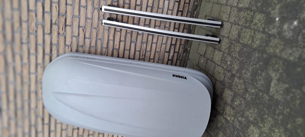 Dakkoffer Pacific 200, Auto diversen, Dakkoffers, Ophalen, Zo goed als nieuw