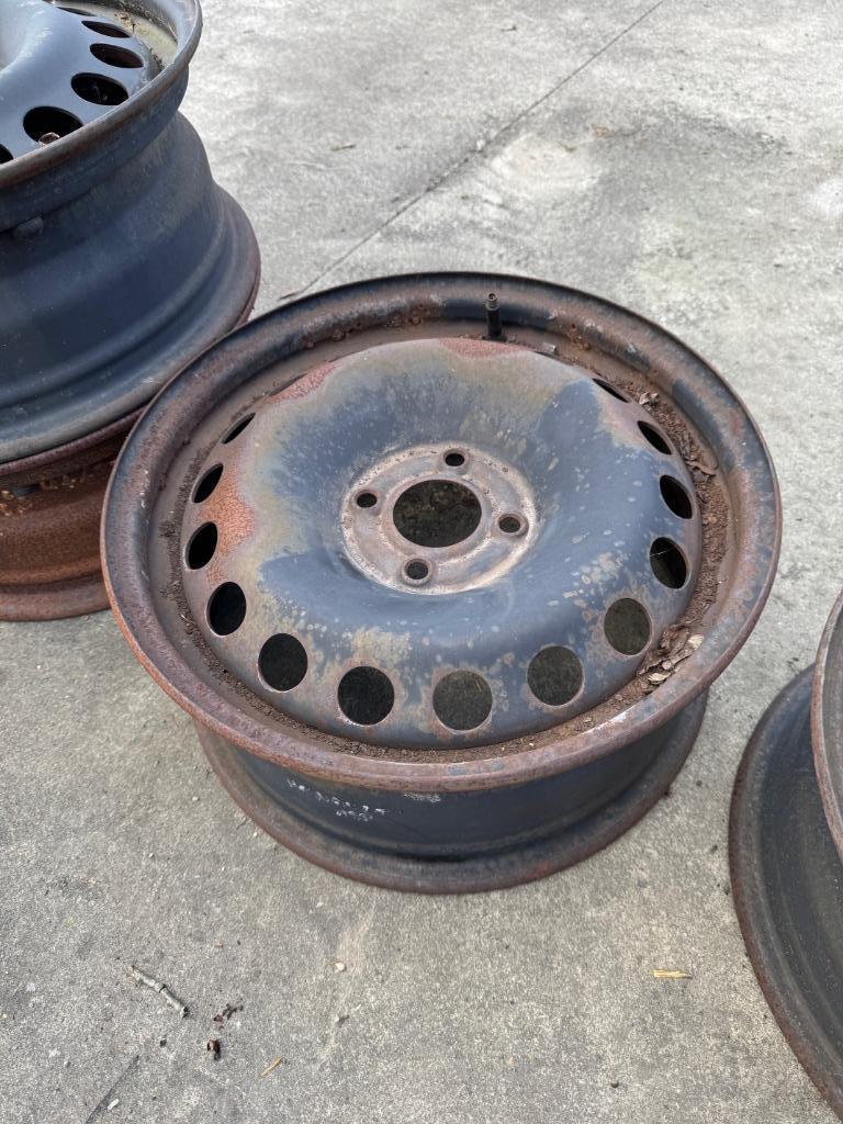 Jantes en tôle Renault 15 pouces, Autos : Pièces & Accessoires, Enlèvement, Utilisé, Renault