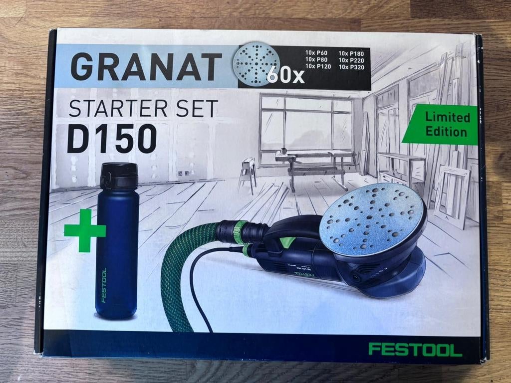 Festool GRANAT limited edition, Enlèvement